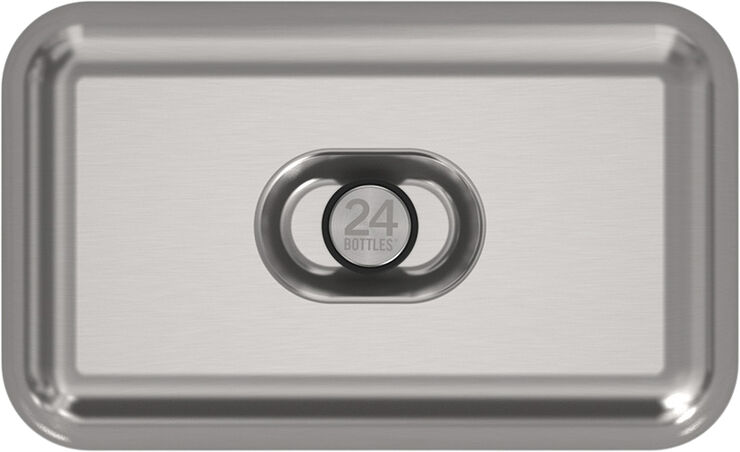 24Bottles Lunchbox - Brushed Steel Sølv