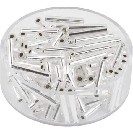 Knorr Prandell Miyuki Rocaille silber, 13 x 2,5 mm,13g