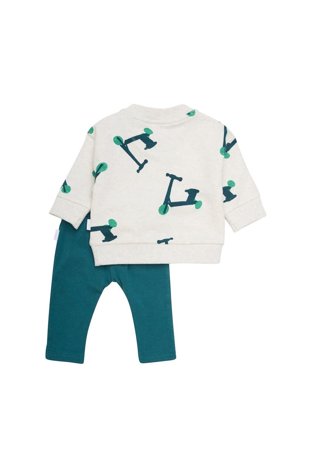 Noppies Baby Set shirt met broek Slayton - Mediterranea