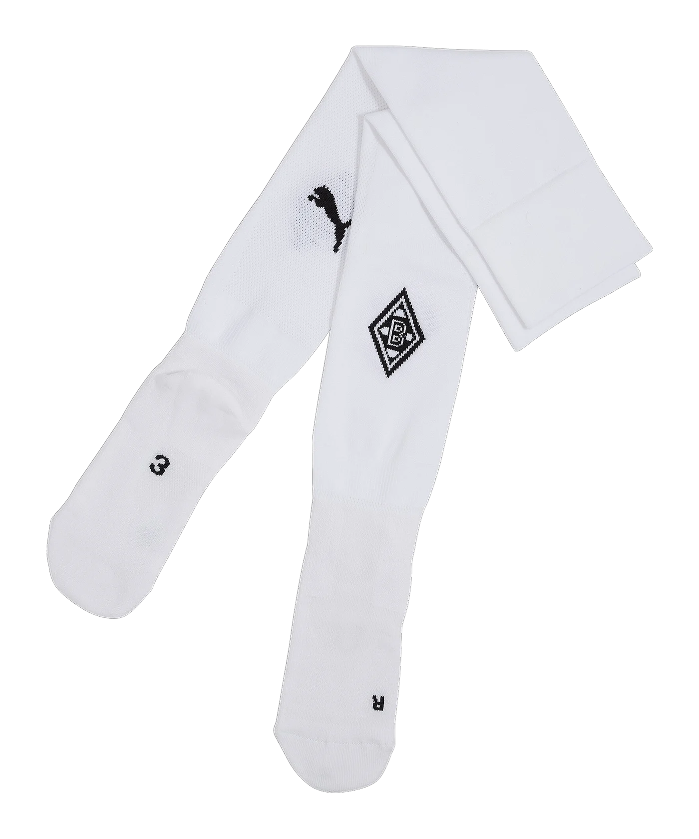 PUMA Borussia Mönchengladbach Strumpfstutzen Home 2024/2025 Weiss F06