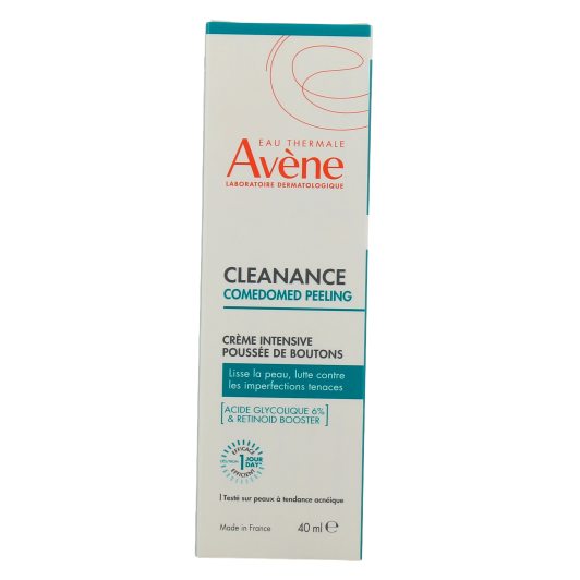 Crème intensive poussée de boutons Avène Cleanance Comedomed Peeling