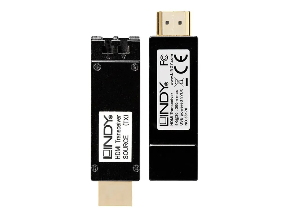 LINDY Fibre Optic HDMI Extender - Video/audio ekspander - HDMI - op til 300 m