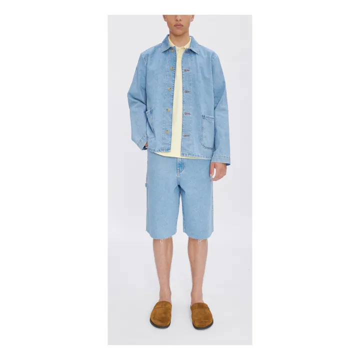 A.P.C. Veste Kerlouan Logo | Denim clair