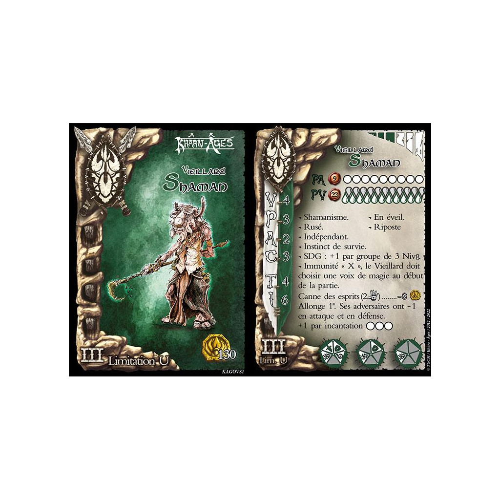 Khârn-Âges : Vieillard Shaman
