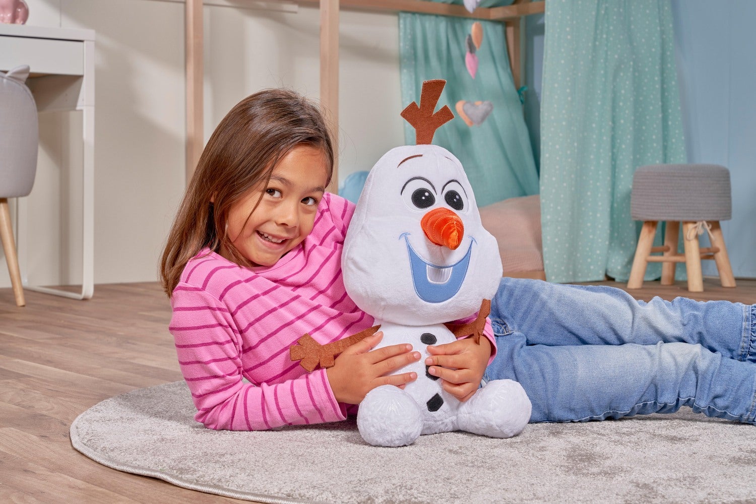 Disney knuffel Olaf Frozen wit 18 x 20 x 42 cm