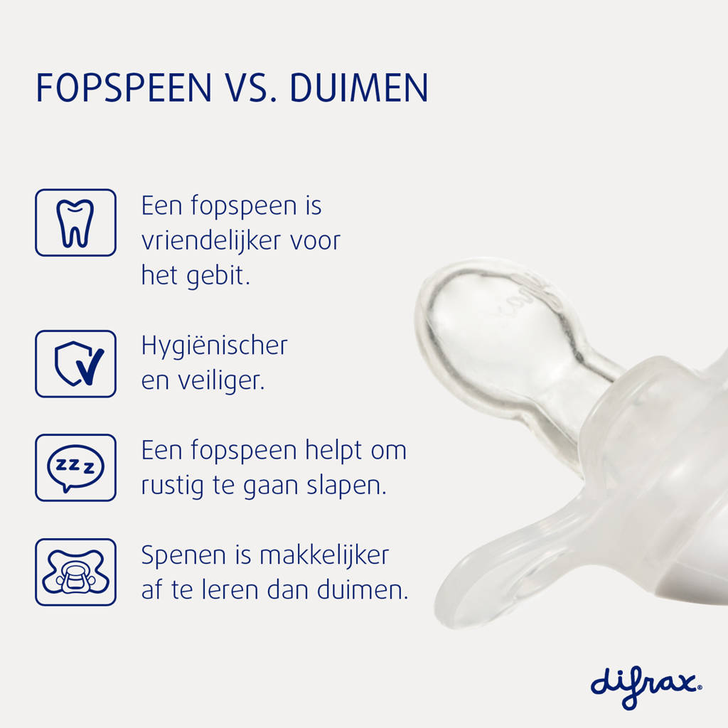 Natural Fopspeen - 12+ Maanden -Groen - 2 stuks