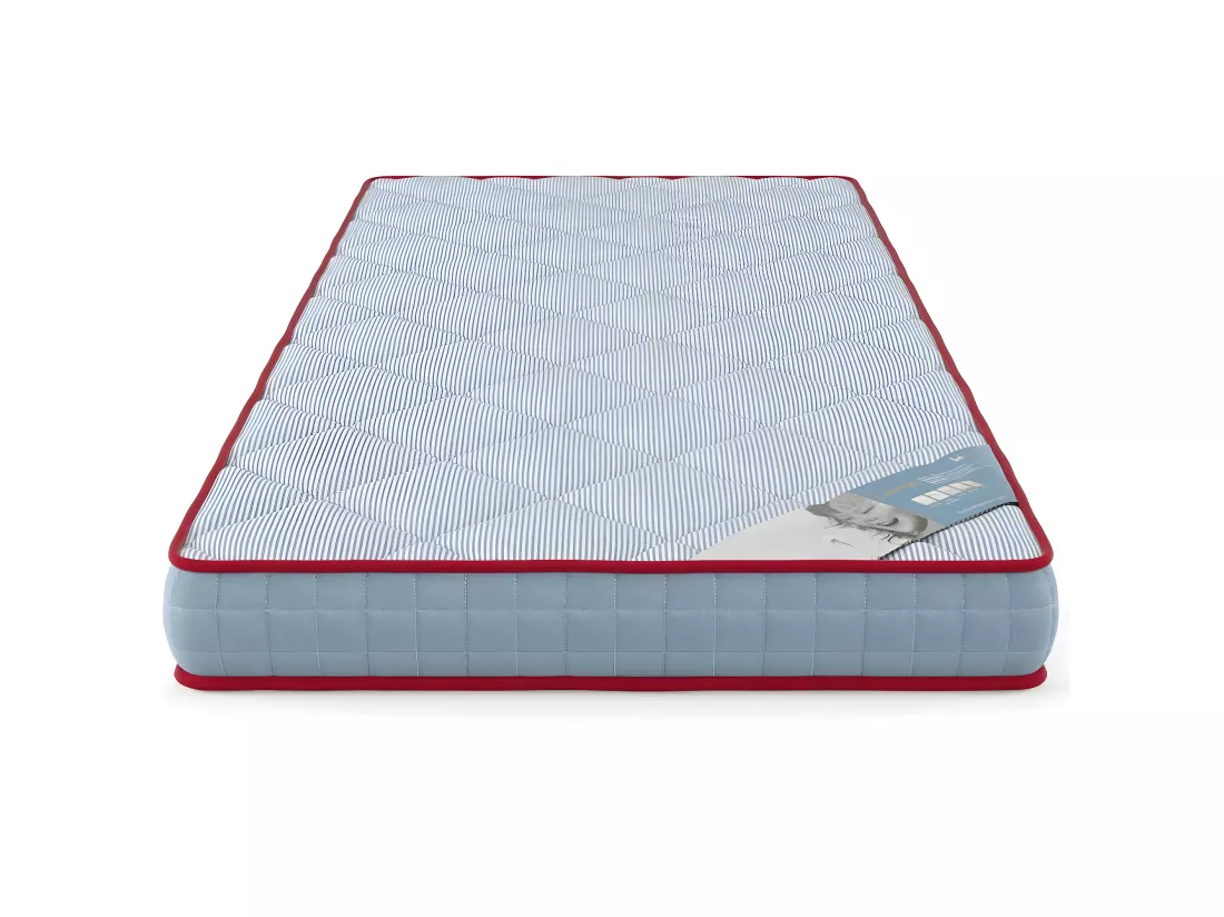 Matelas en mousse éco-responsable 90x190 cm mousse bleu ELO