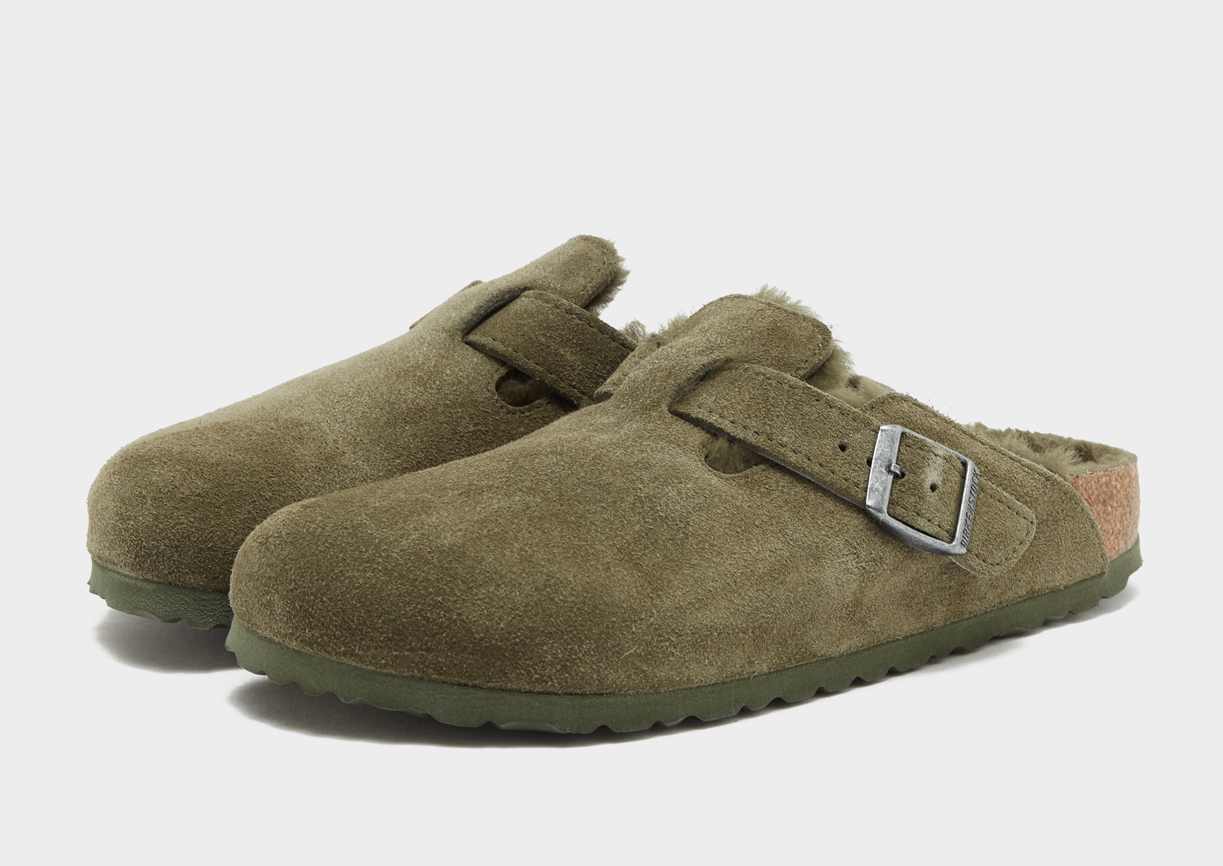 Birkenstock Boston Fur Femme