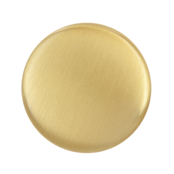 Knop Krijn mat goud 23 mm