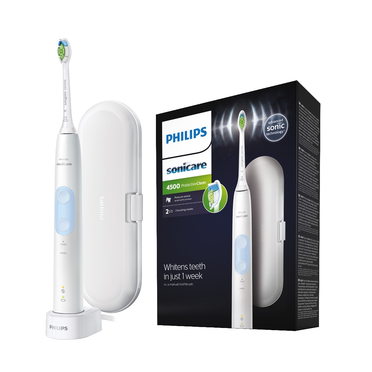 Philips Sonicare ProtectiveClean 4500 elektrisk tannbørste HX683928