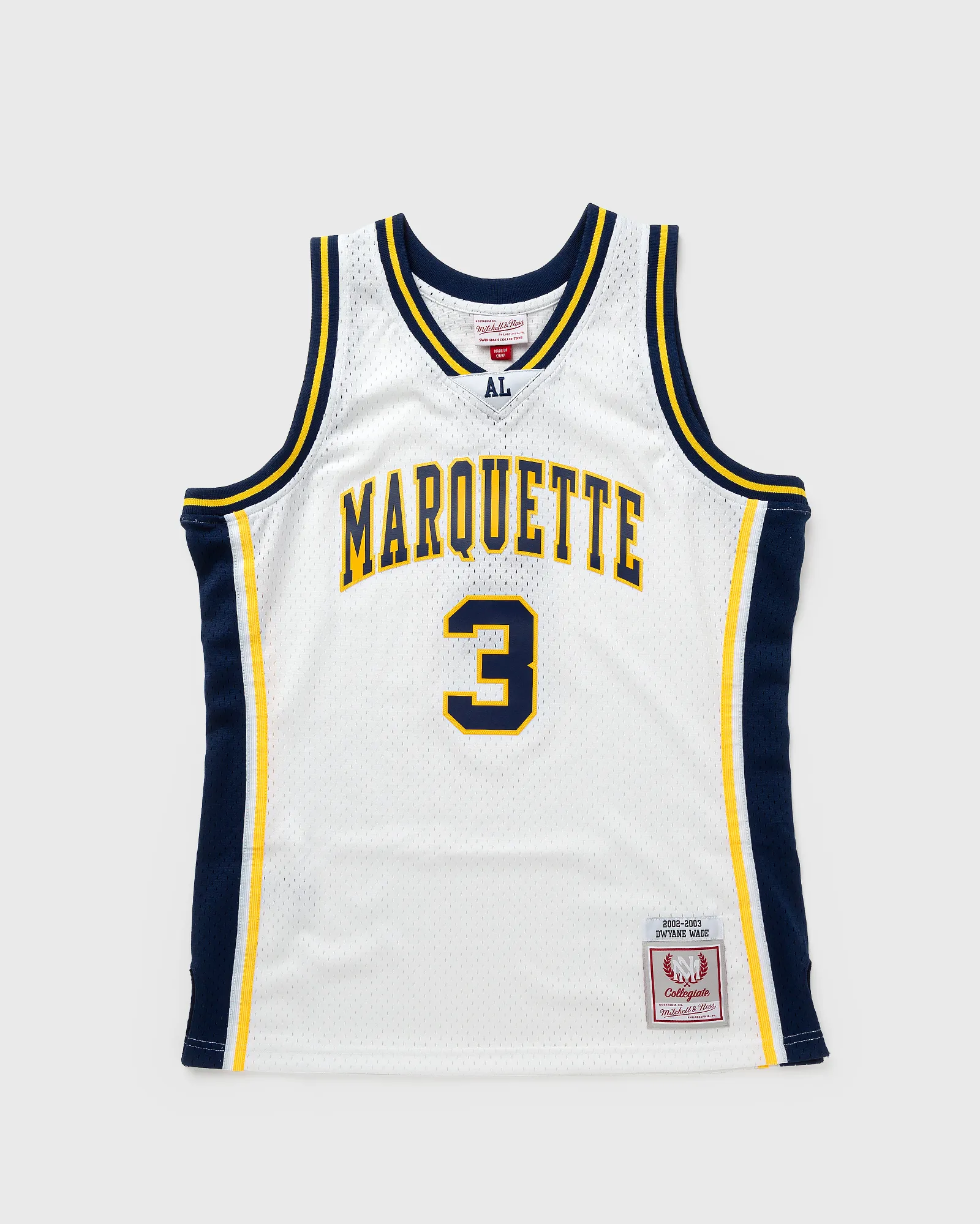 Mitchell & Ness NCAA SWINGMAN JERSEY MARQUETTE 2002-03 DWYANE WADE #3