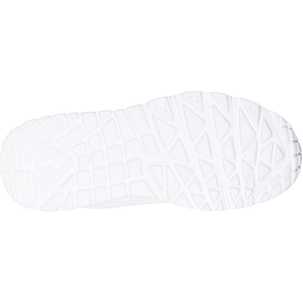 Køb Skechers White Uno Lite - Metallic Joy