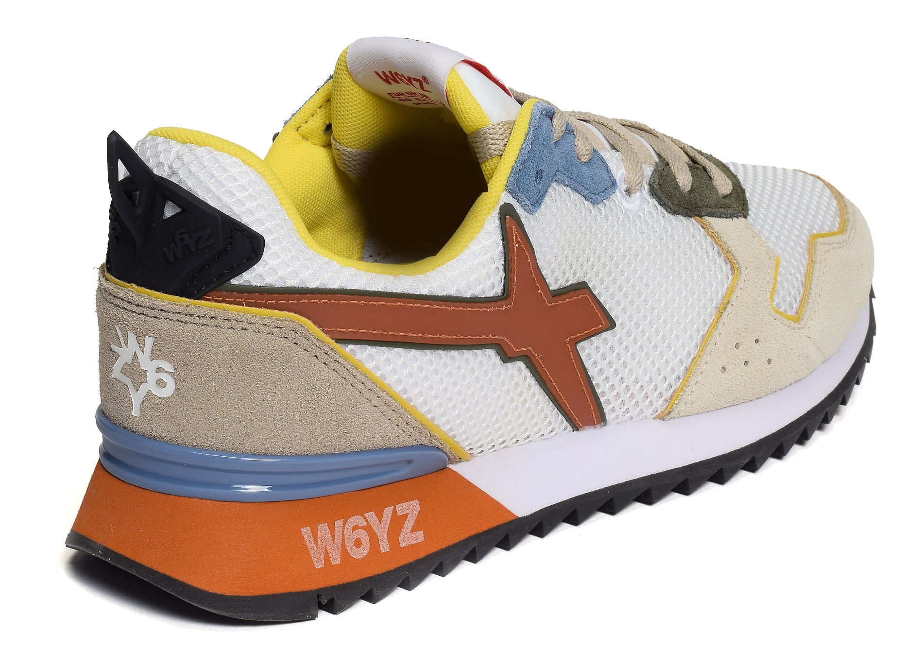 Jet m blanc multicolore