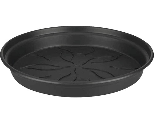 Bloempot schotel elho Green Basics kunststof Ø 10 H 1,5 cm antraciet