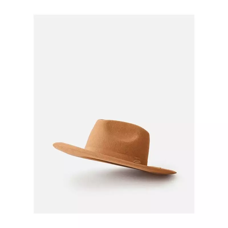 Chapeau RIPCURL Valley Wide Brim Wool Felt Light Brown