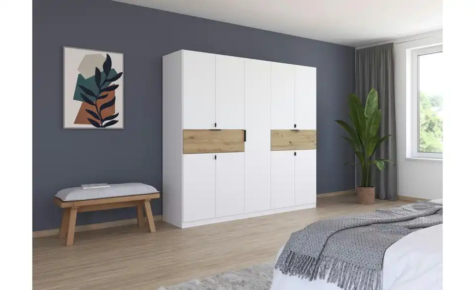 Drehtürenschrank 226 cm 9 Stück