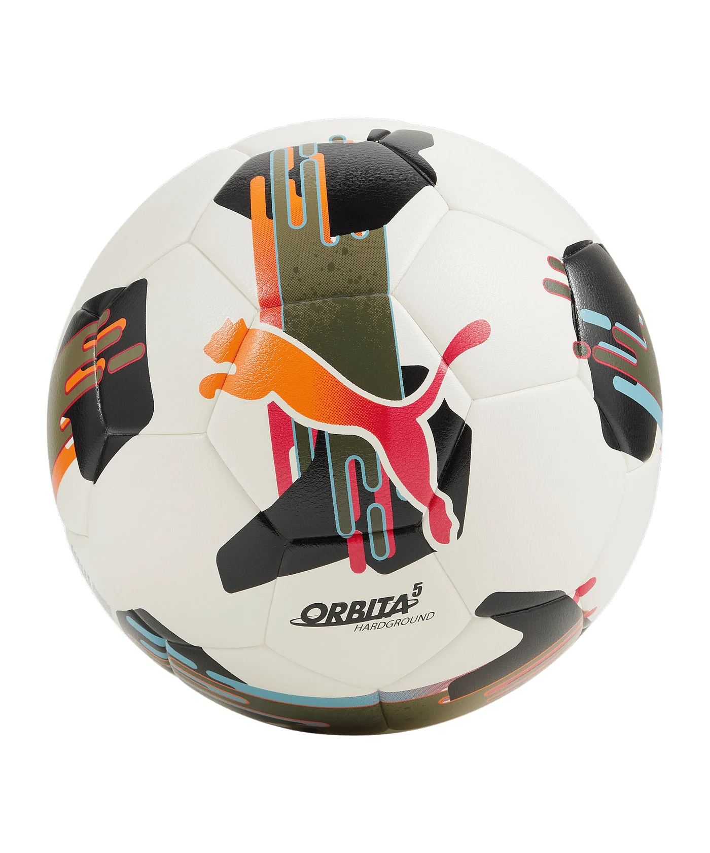 PUMA Orbita 5 TB Hardground Trainingsball Weiss F01