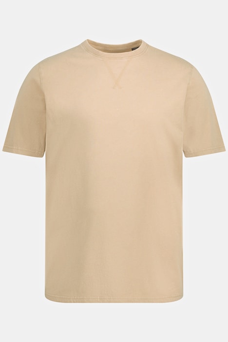 T-Shirt, Halbarm, acid washed, Rundhals
