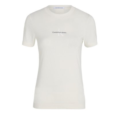 Tee-shirt à manches courtes femme Monologo Slim Fit CALVIN KLEIN