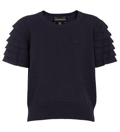 Emporio Armani T-Shirt - Strick - Navy
