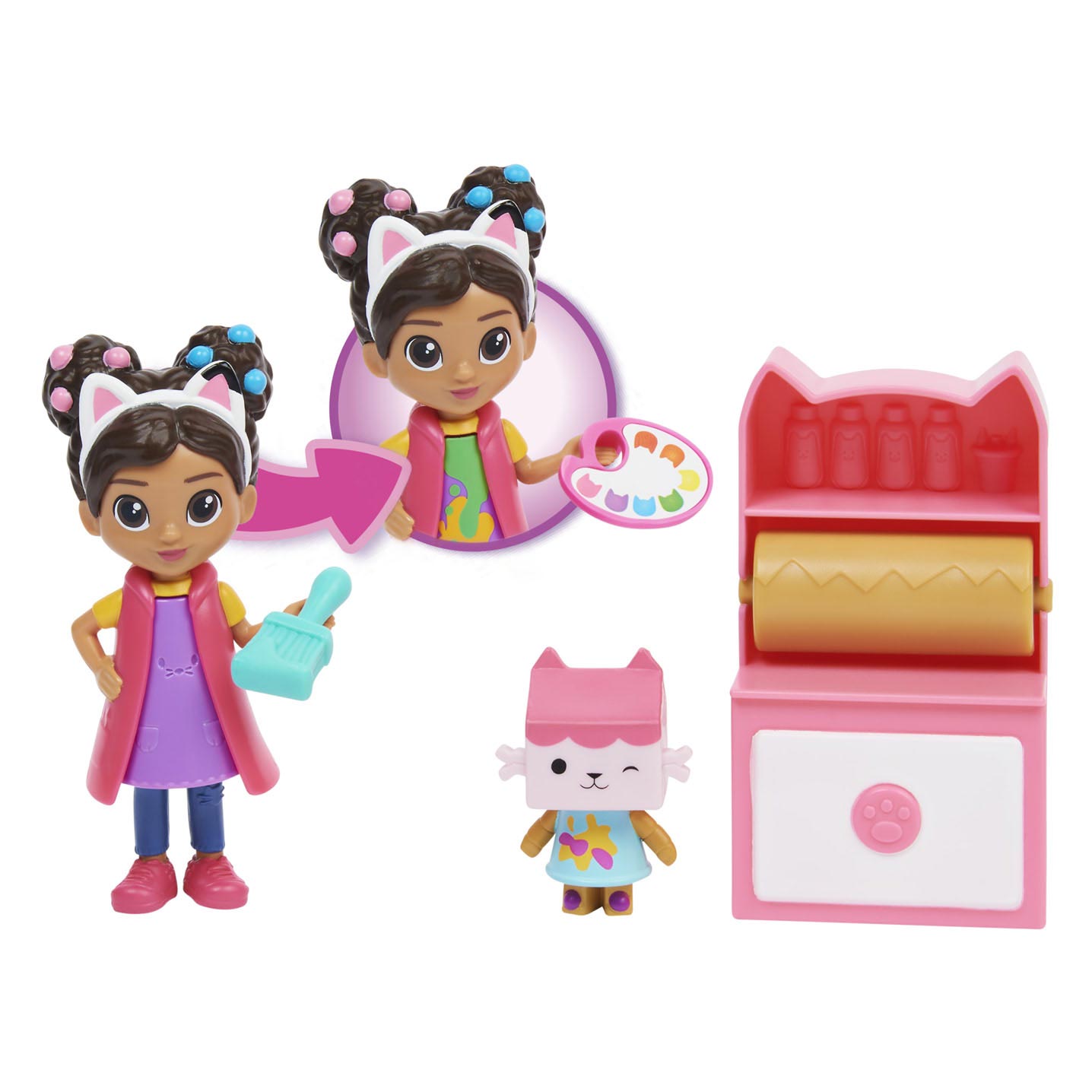 Gabby's Poppenhuis - Art Studio Speelset