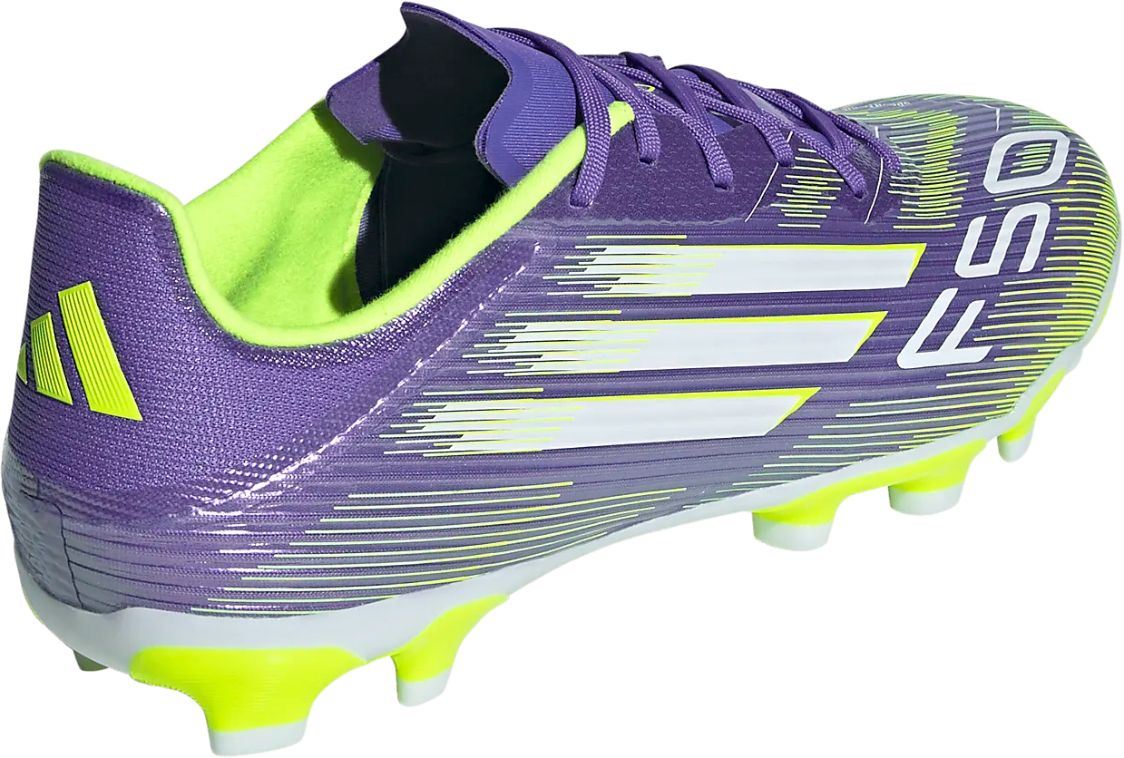 F50 League MG Purple Rush/Cloud White/Lucid Lemon
