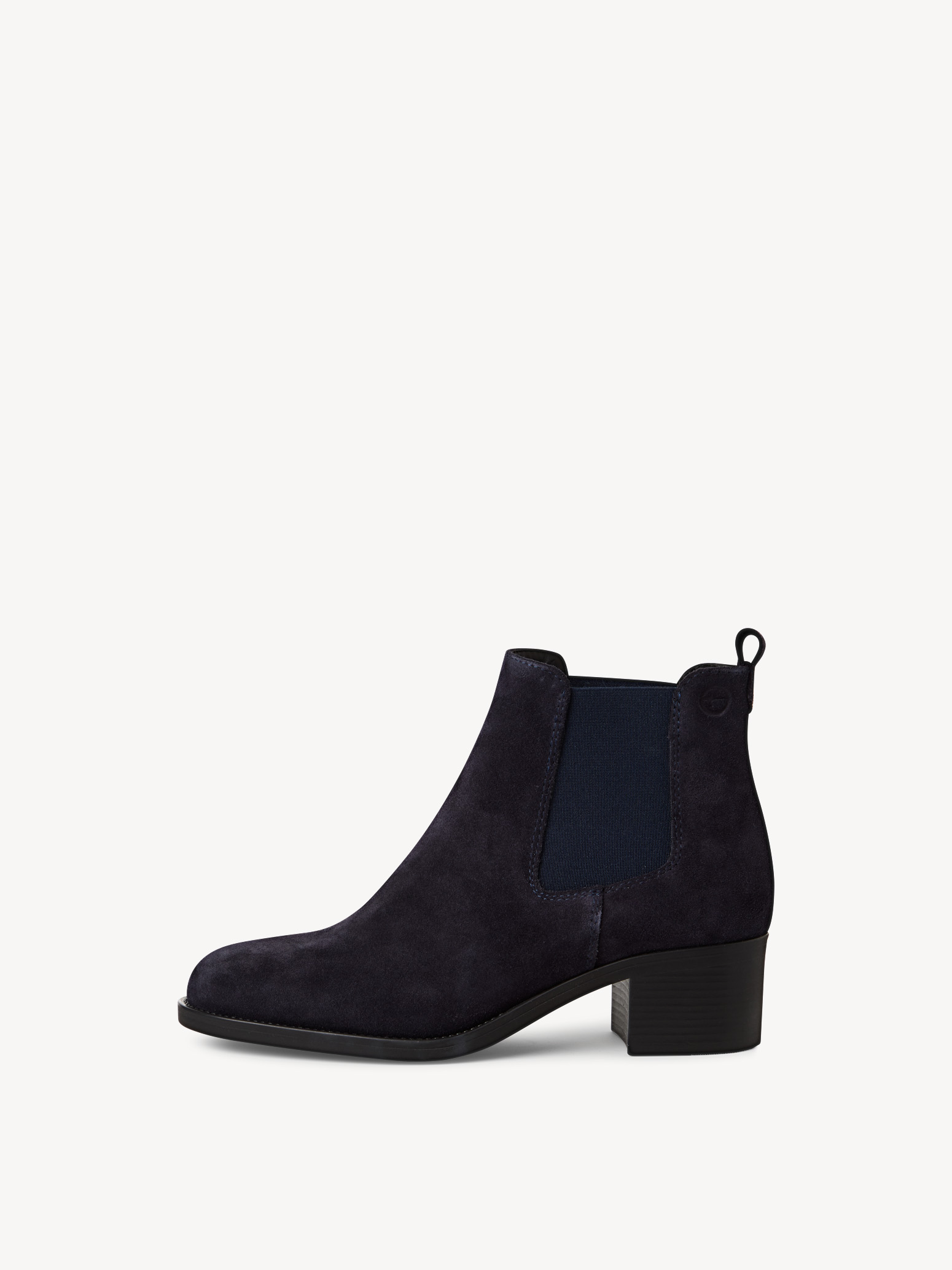 Leren Chelseaboot - blauw