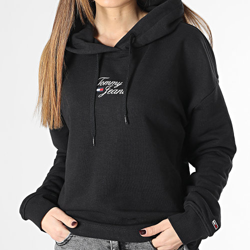 Sweat Capuche Femme Essential Logo 5410 Noir