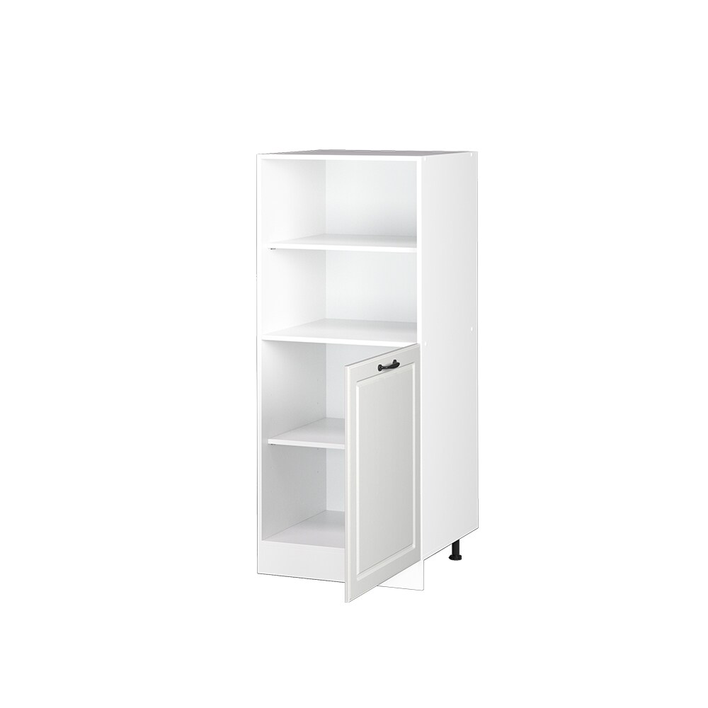 Vicco Backofenumbauschrank Küchenschrank Küchenzeile R-Line Landhaus 60 cm Weiß kleine Tür