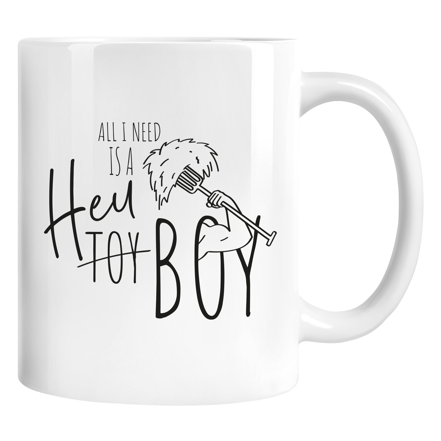mrs. RIDE Keramiktasse  - white - Heu-boy