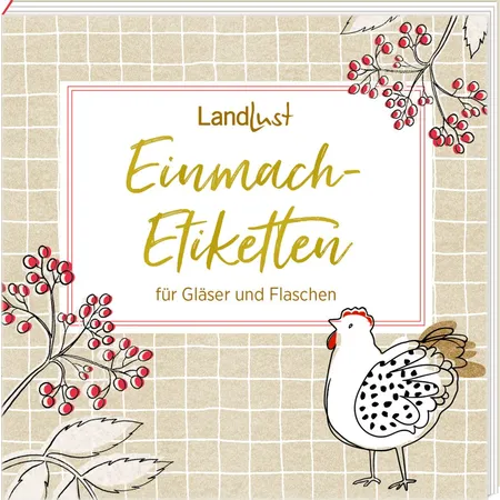 Coppenrath Verlag Etikettenbüchlein: Einmach-Etiketten - LandLust