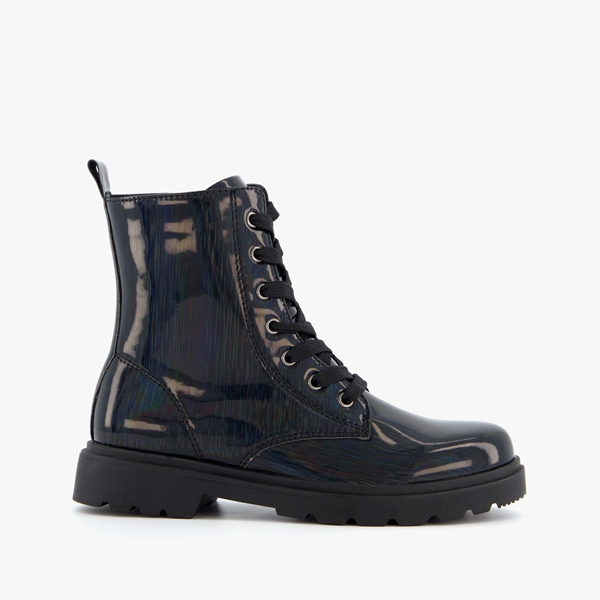 Blue box meisjes lak veterboots