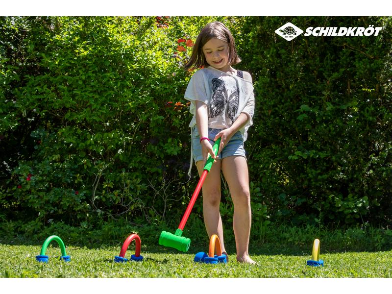 Schildkröt Funsports Ballspiel Soft Croquet Set Kro­cket-Set