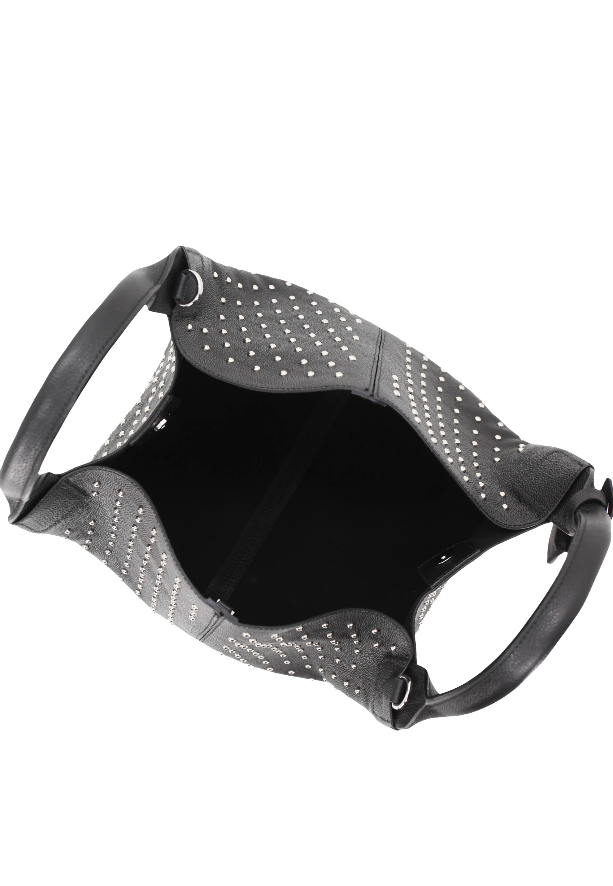 Shopper ESSENTIAL studs medium Leather Agave Standard