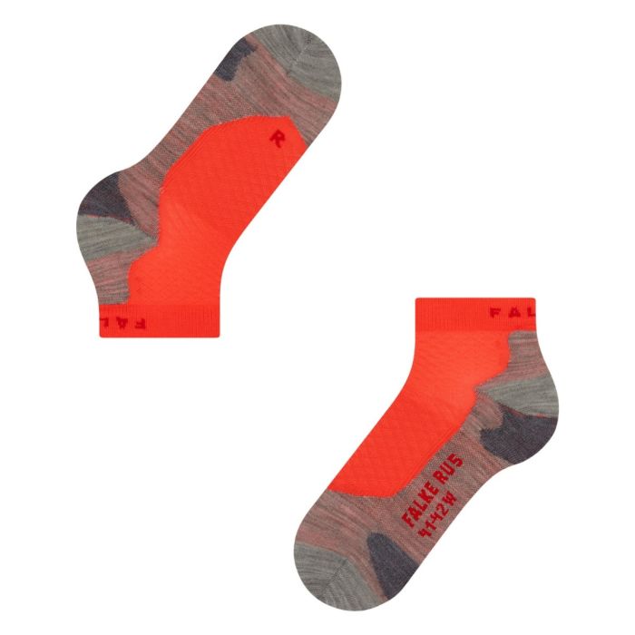 Falke Dame Strømper RU5 Short Running Sock Orange