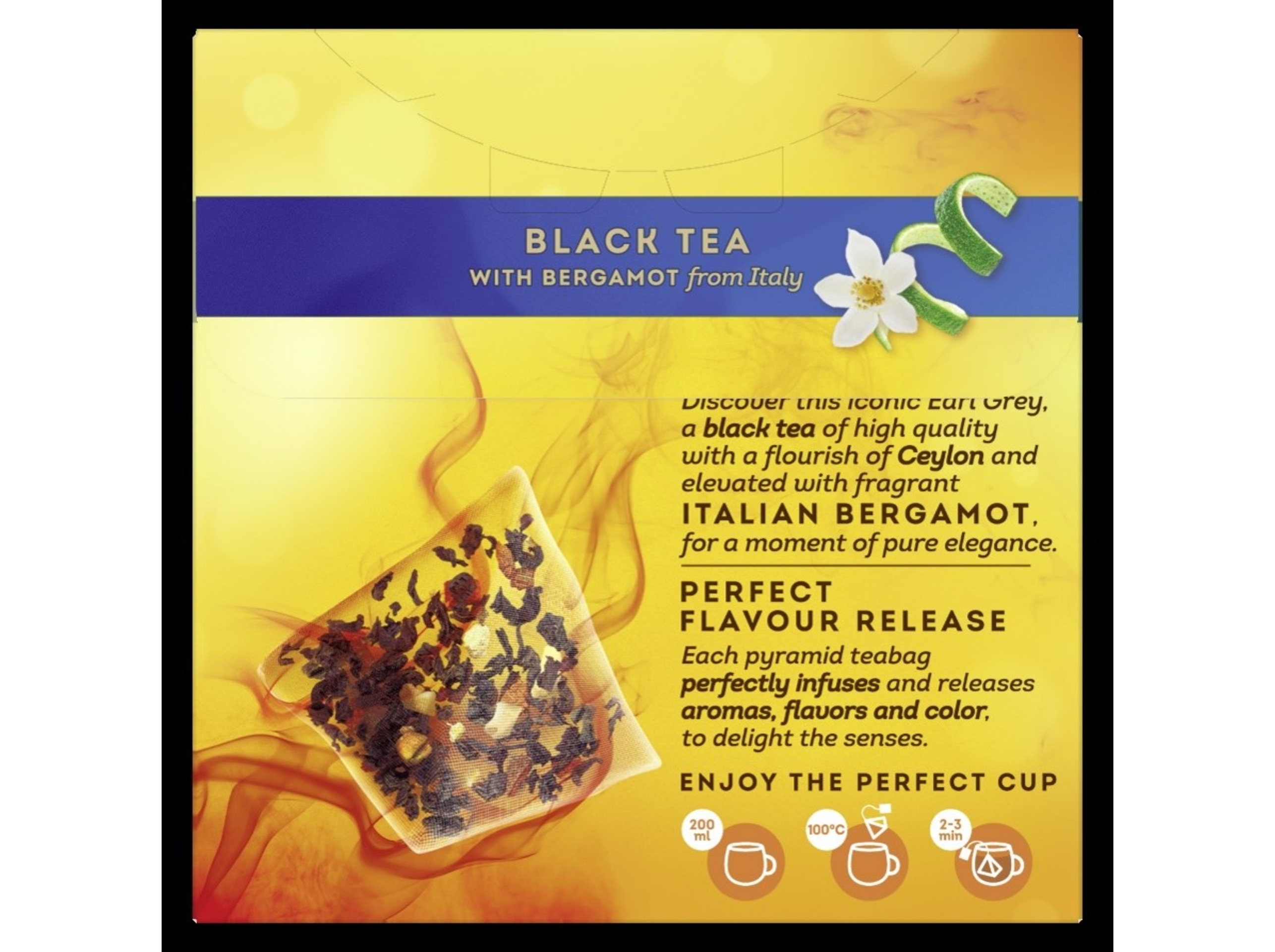 CHÁ PRETO LIPTON EARL GREY 20 UN