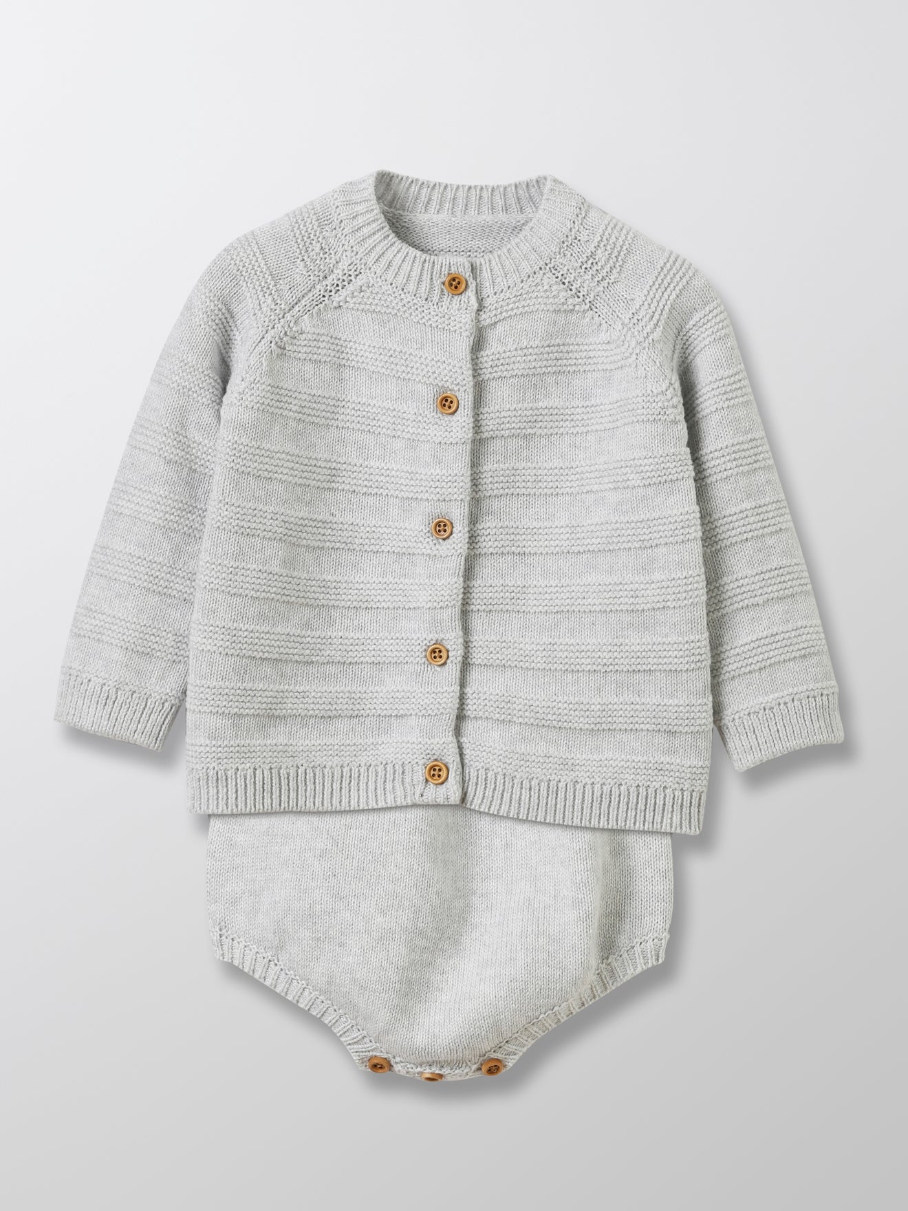 Ensemble Bébé en tricot - Coton bio