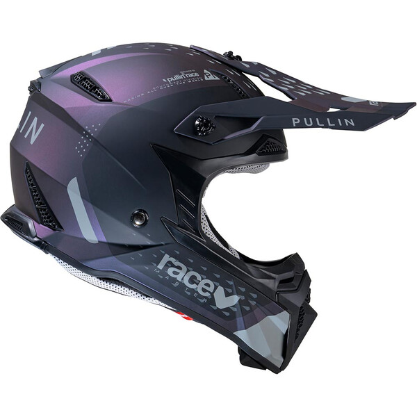pull-in - Casque enfant Master Kid Bleu pétrole / Violet / Mat