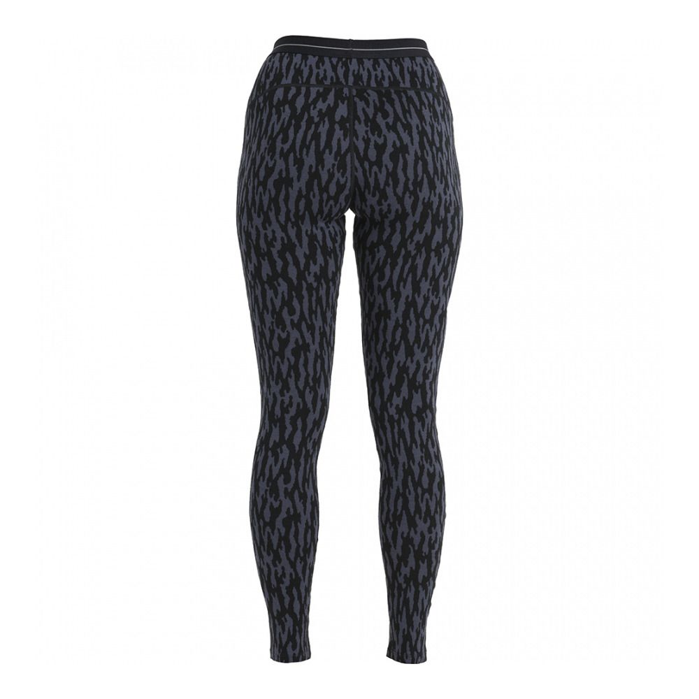 Icebreaker 260 VERTEX GLACIAL FLOW - Sous-couche Femme graphite/black/j