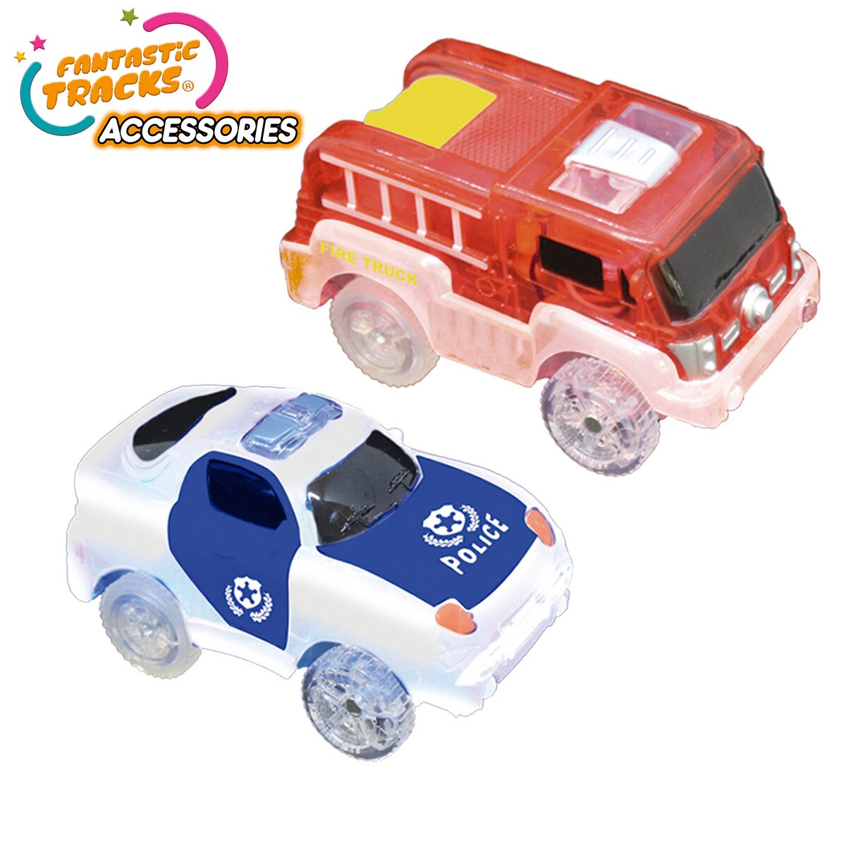 Fantastic Tracks® Autorennbahn Rennstrecke 516 Teile Fantastic Tracks Mega Set