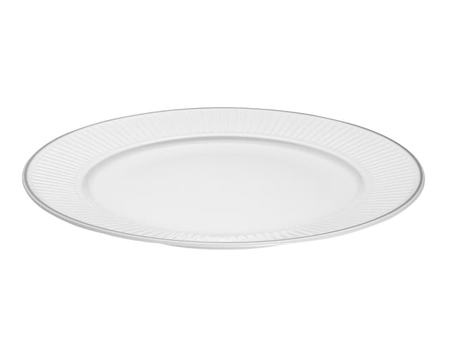 Pillivuyt Tallerken flad White/Platinum