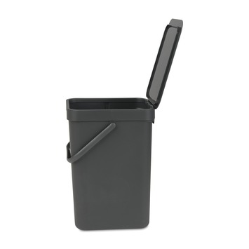 Brabantia afvalemmer Sort & Go 12l grijs