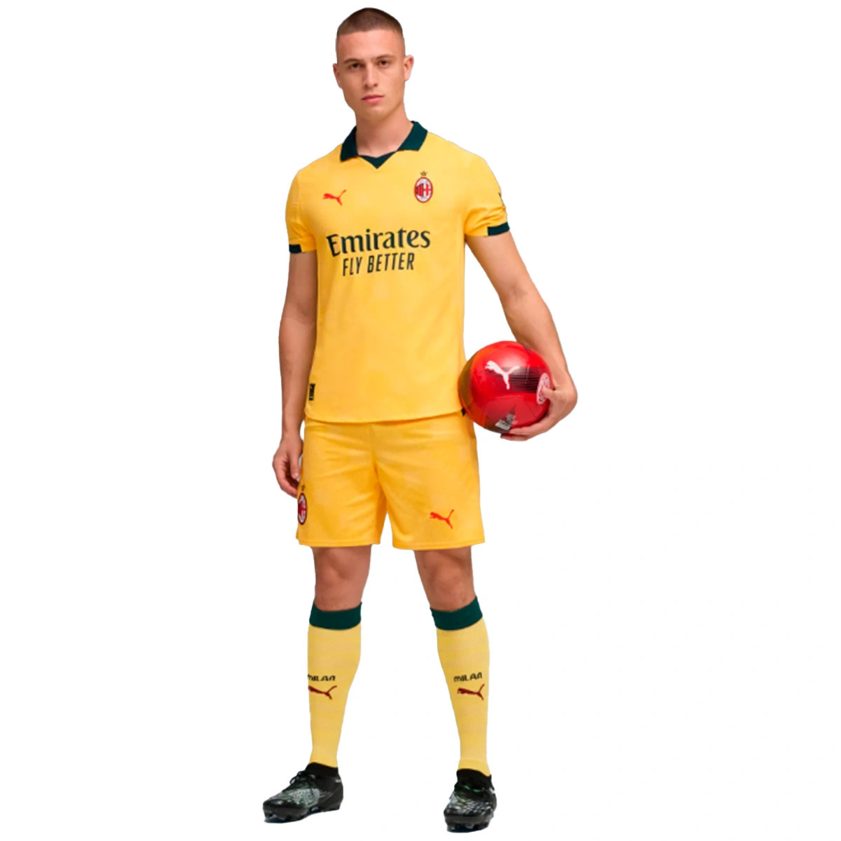 Calções Puma AC Milan Terceiro Equipamento 2025-2026
