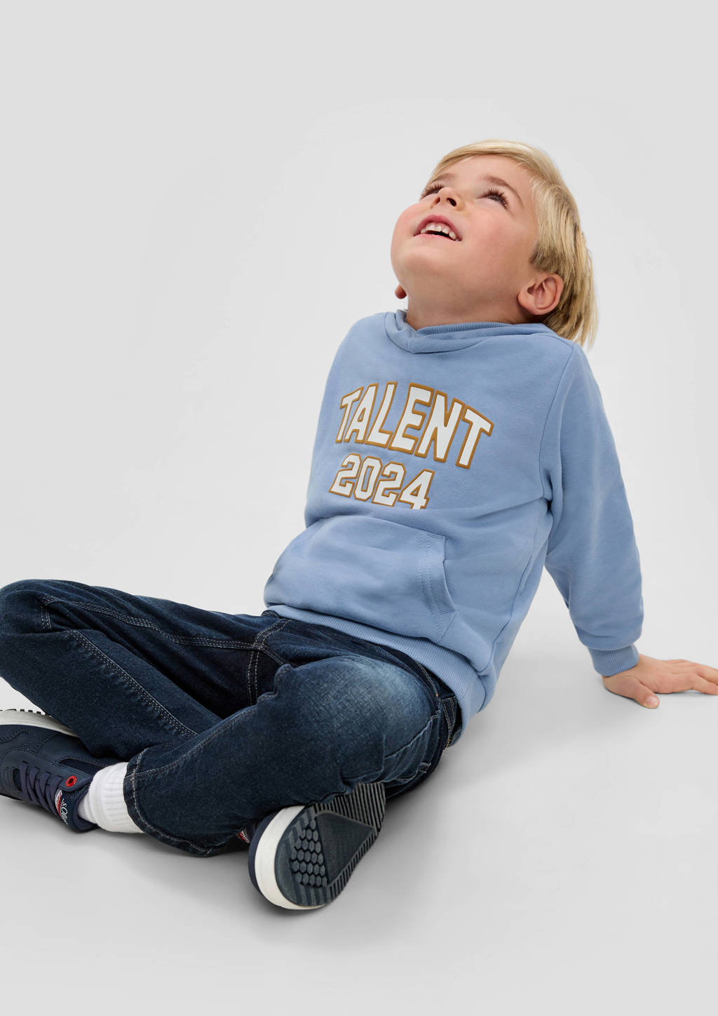 s.Oliver hoodie blauw