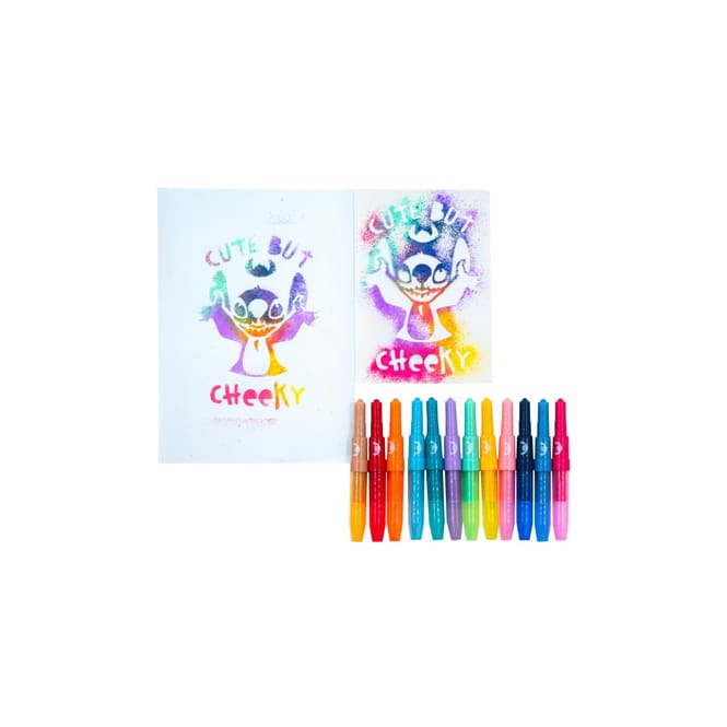 Disney Stitch - Spray & Create - Sprüh Stifte Set