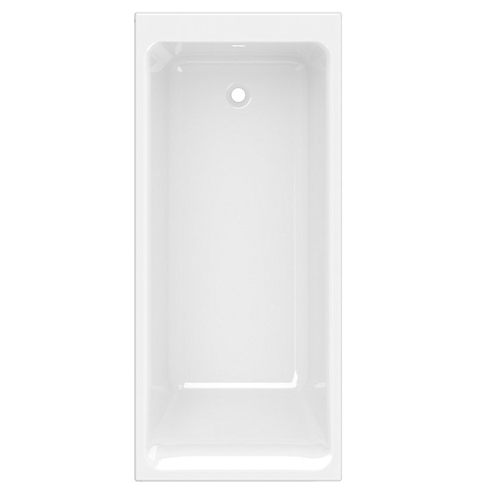 Baignoire droite Bolmen L. 170 cm x l. 75 cm blanc