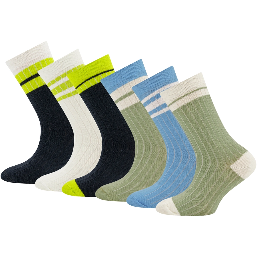 Ewers Socken 6er Pack RippeRingel
