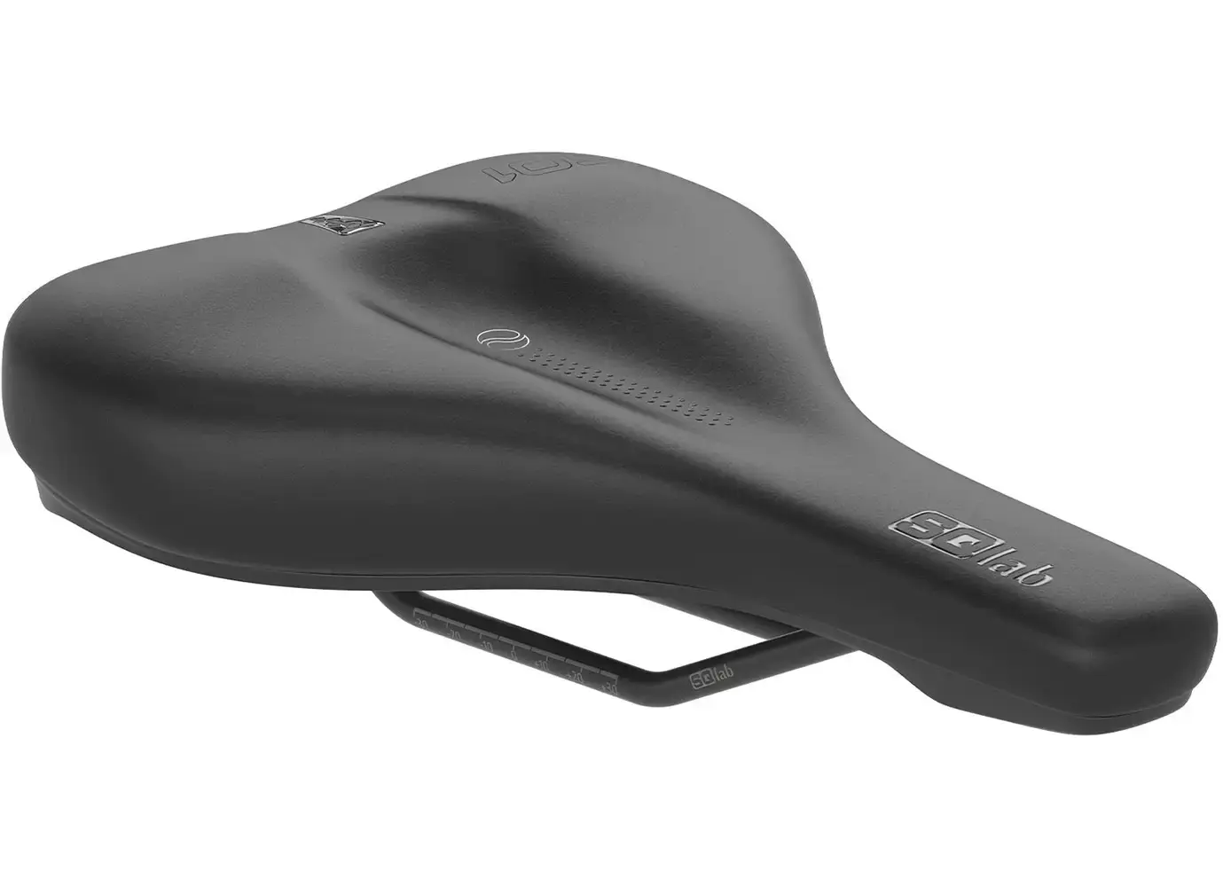 SQlab 601 Ergolux Fietszadel Zwart