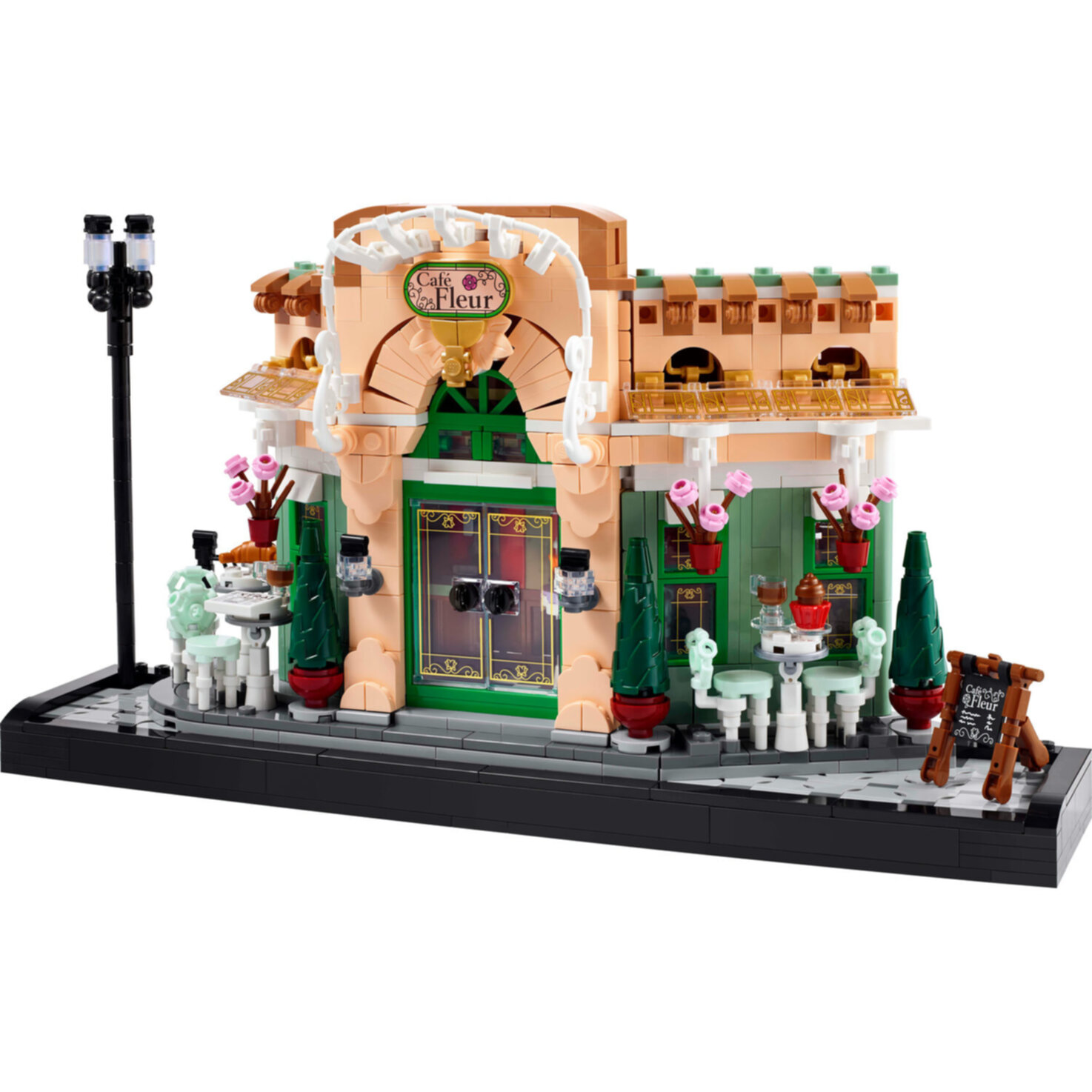 LEGO® Icons 10362 Französisches Café - Architektur Bauset für Erwachsene 18+ Jahre