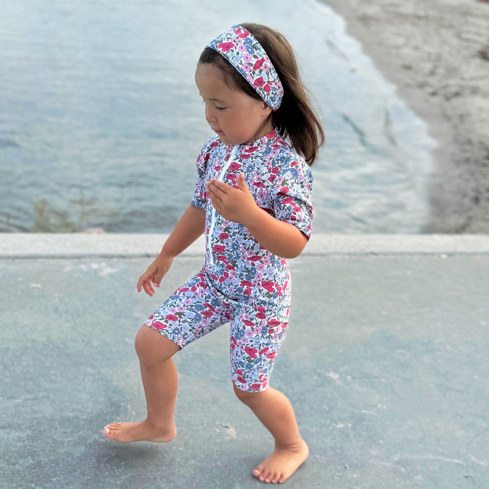Køb Petit Crabe Poppy & Daisy P Natsu Badeheldragt S/S - Med Liberty© Stof
